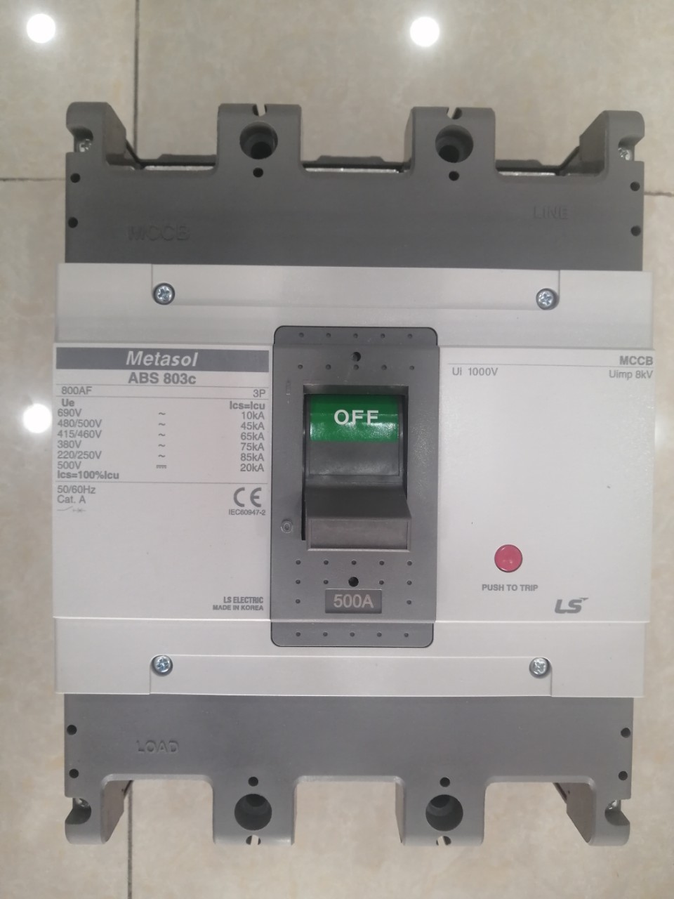 MCCB Ls ABS804C-800A