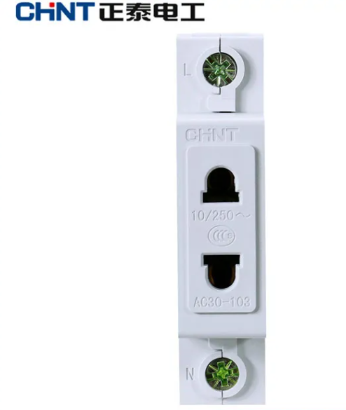 Ổ cắm 3 chấu cài thanh DIN Rail- AC30-124 - Hãng CHINT | Lazada.vn