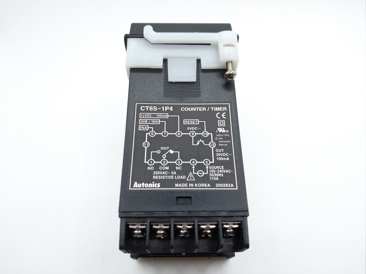 Bộ đếm bộ định thời loại hiển thị số có thể lập trình Autonics CT6S-1P4