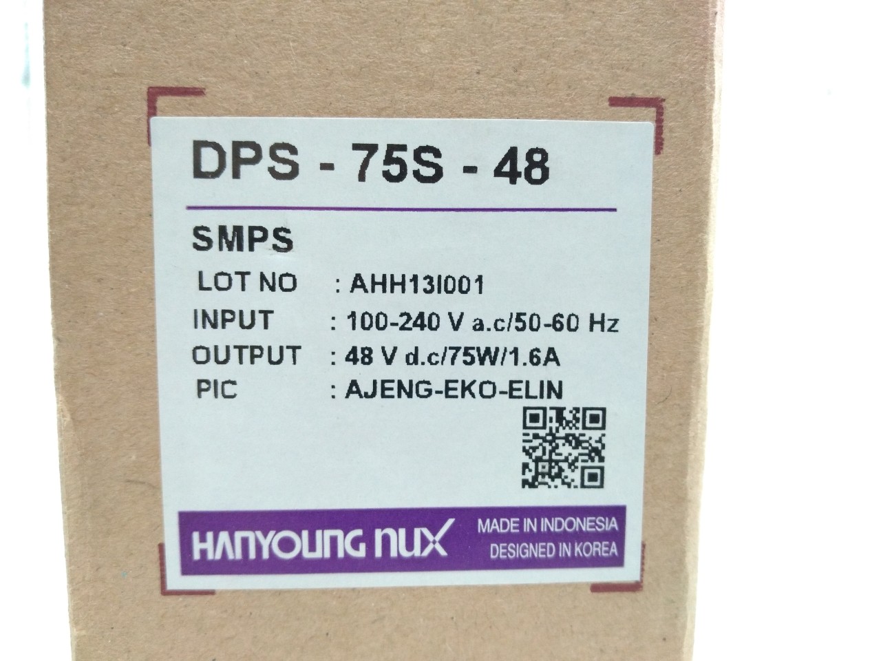 Bộ nguồn Hanyoung DPS-75S-48