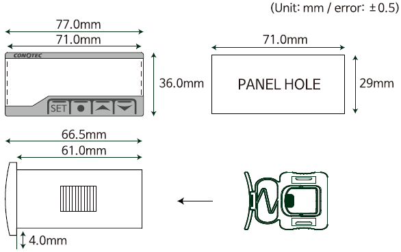 bo-dieu-khien-nhiet-do-conotec-DSFOX-XR10-kich-thuoc