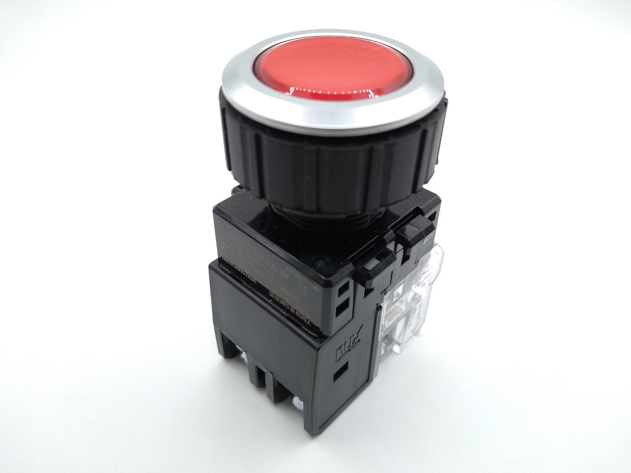 Nút nhấn có đèn phi 30 Hanyoung MRX-AA1A3R HANYOUNG NUX