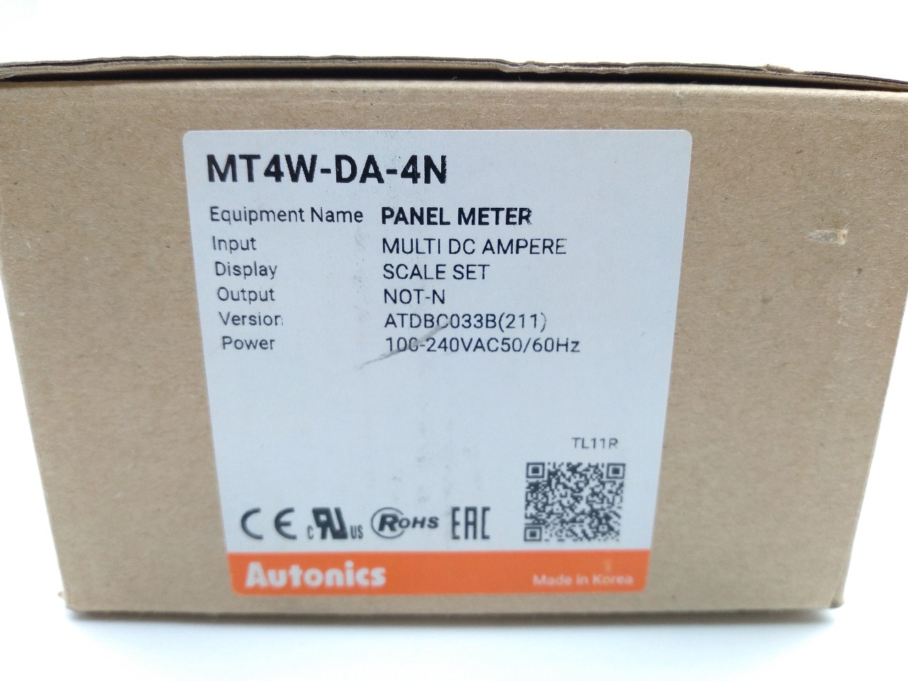 Đồng hồ đo đa năng Autonics MT4W-DA-4N