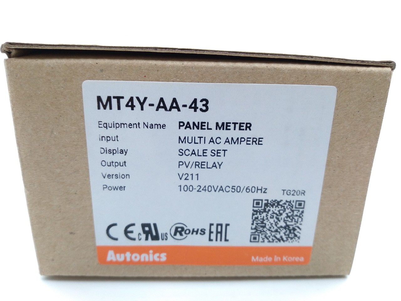 Đồng hồ đo đa năng Autonics MT4Y-AA-43