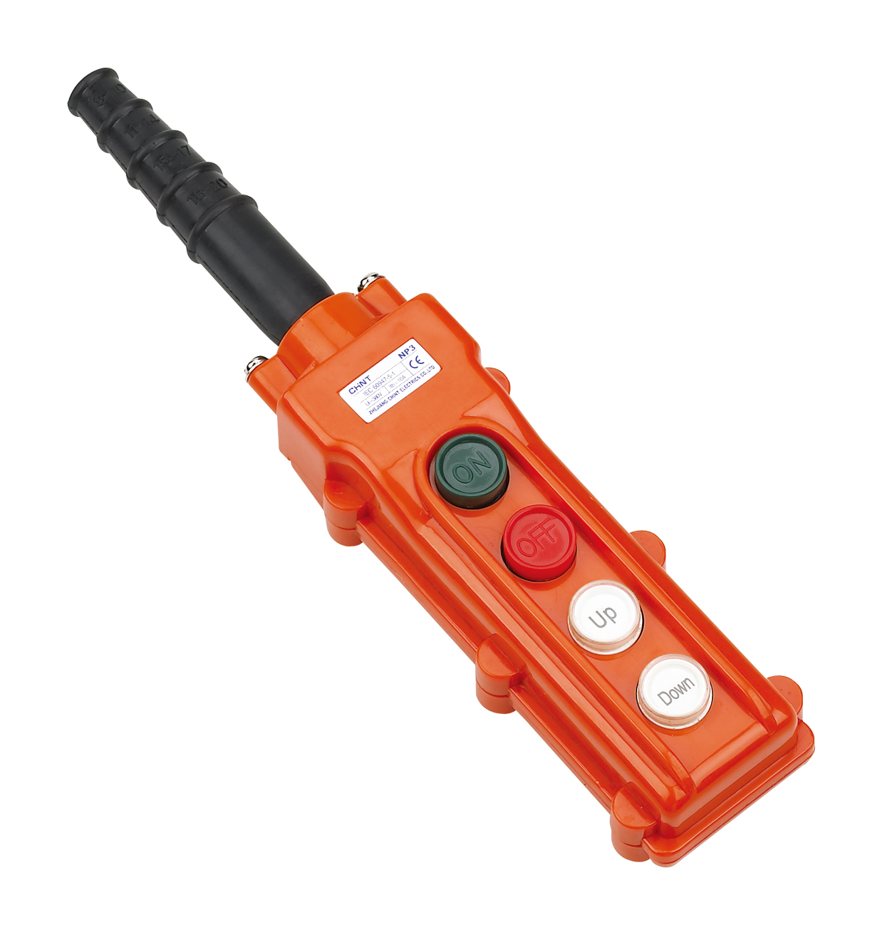 Nút nhấn cẩu trục 4 nút Chint NP3-1A