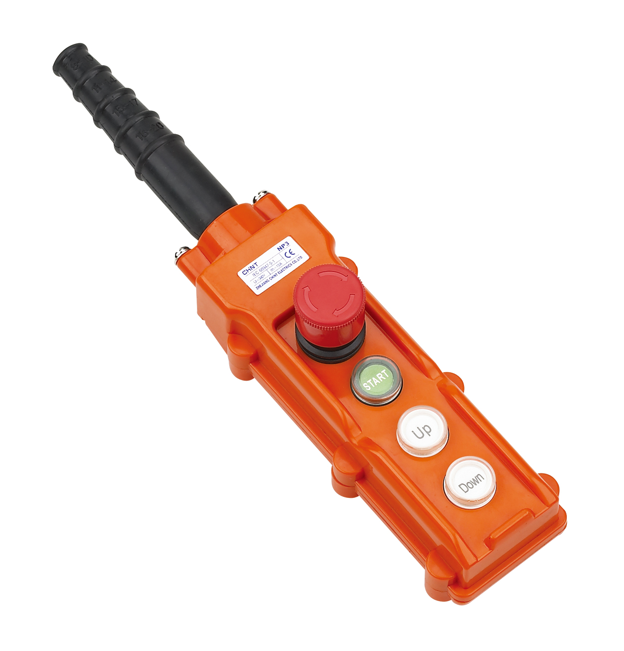 Nút nhấn cẩu trục bốn nút CHINT NP3-1K