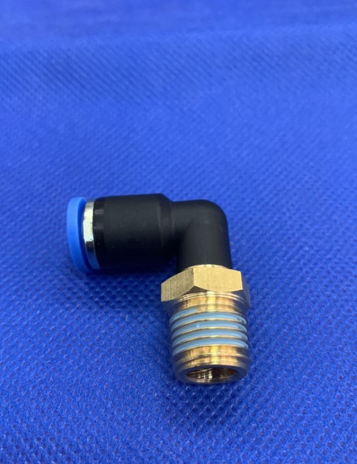 Nối ống L  Sang-A phi 8 ren 13 GPL0802