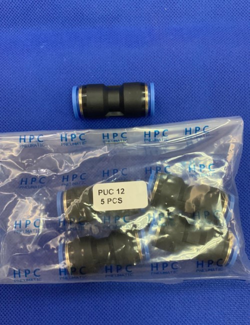 Nối ống thẳng Hi-Tech Ø12 PUC 12