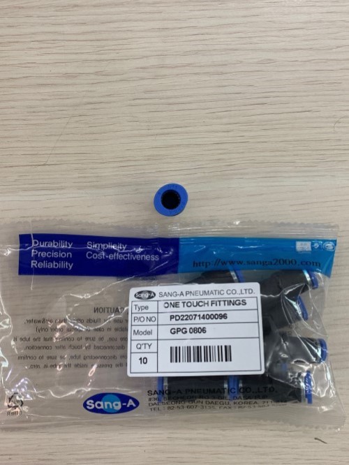 Nối ống thẳng phi 8 phi 6 GPG0806
