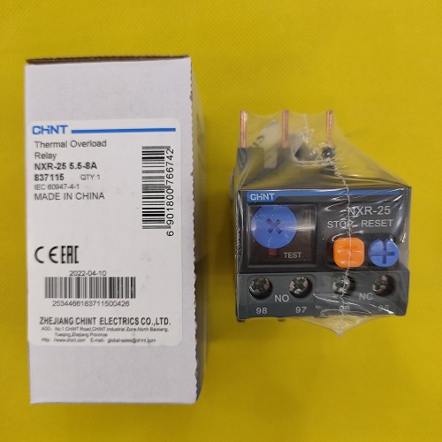 Relay nhiệt Chint 5.5-8A NXR-25 5.5-8A