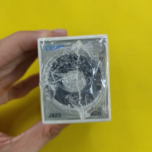 Relay thời gian Chint (1-10)s/100s/10min/60min JSZ3A-D AC220V