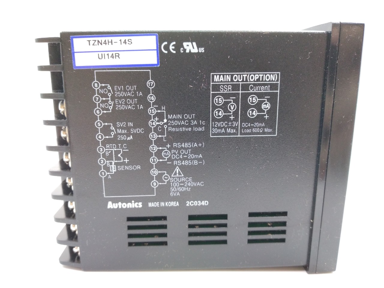 Bộ điều khiển nhiệt độ Autonics TZN4H-14S