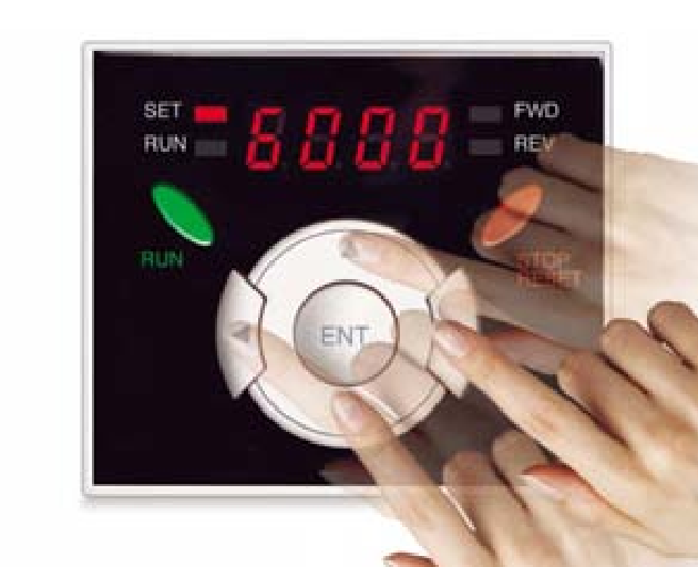 Cách thao tác trên bàn phím biến tần ls ig5a