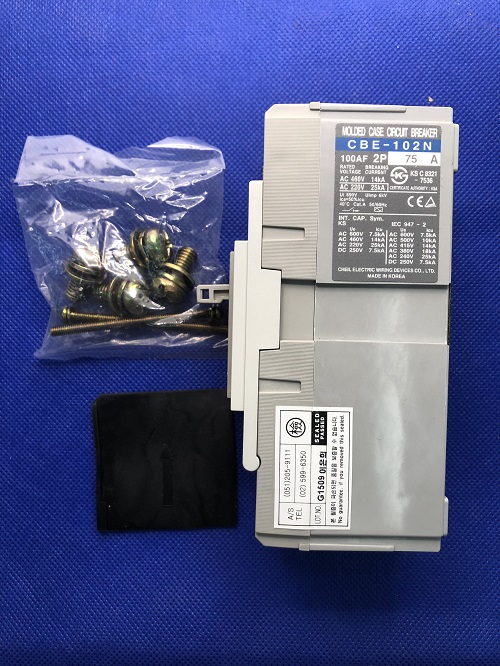 MCCB Cheil CBE-102N-75A