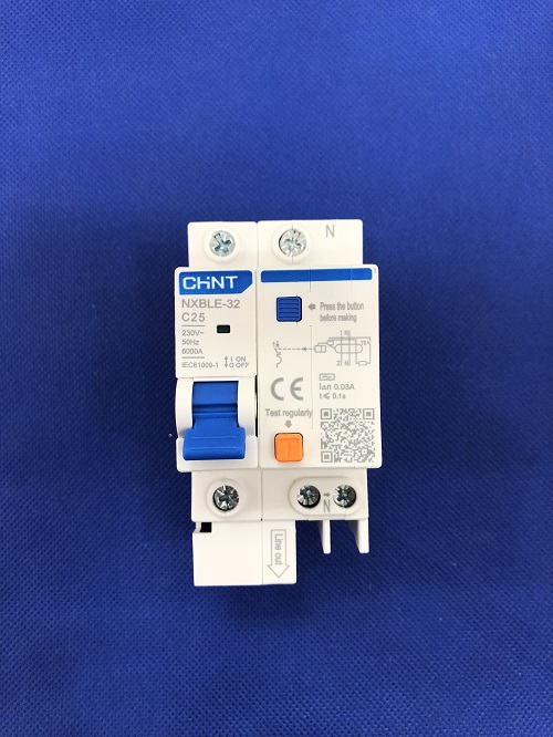 RCBO CHINT NXBLE-32 1P+N C25 30mA