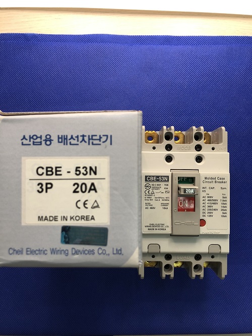 MCCB CHEIL CBE-53N-20A
