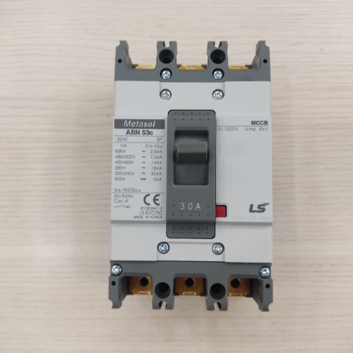 Cầu dao điện MCCB 3 pha LS ABN53C-30A