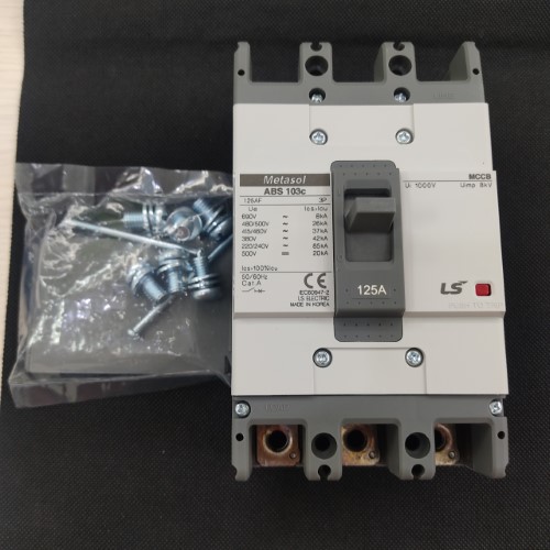 Cầu dao điện MCCB 3 pha LS ABS103C-125A