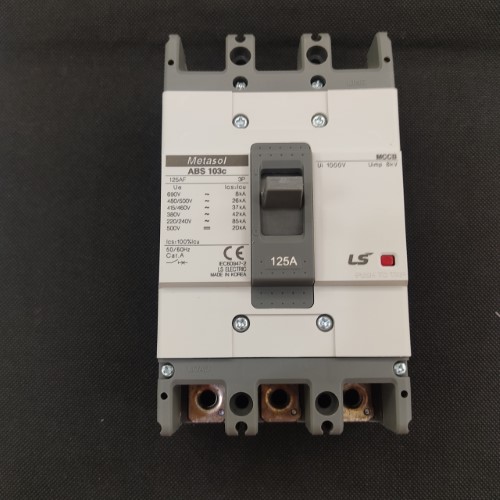Cầu dao điện MCCB 3 pha LS ABS103C-125A