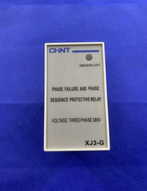 Bảo vệ mất pha, thứ tự pha, cân bằng pha Chint XJ3-G AC380V