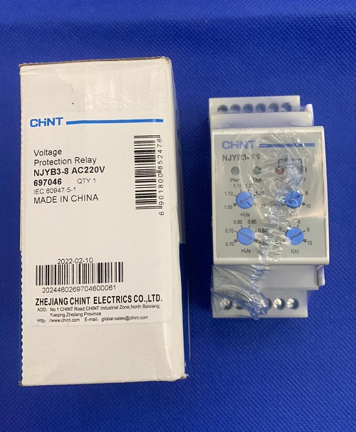 Bộ bảo vệ điện áp Chint NJYB3-8