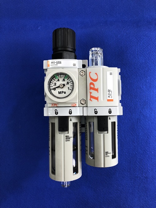 Bộ chỉnh áp có tích hợp bộ lọc khí + bộ cấp dầu PC2A-02DG Bộ chỉnh áp có tích hợp bộ lọc khí + bộ cấp dầu PC2A-02DG