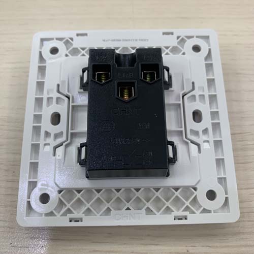 Bộ công tắc đôi 1 chiều 10AX, 250V màu trắng