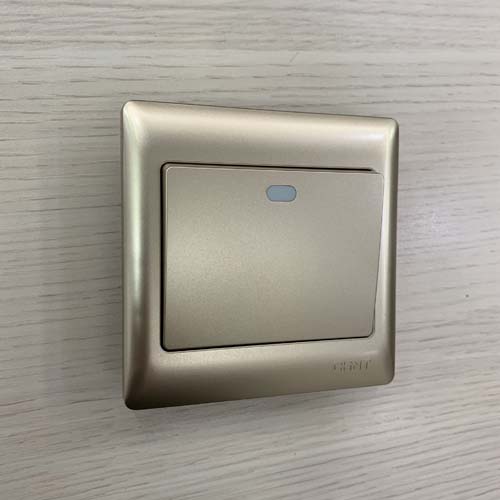 Bộ công tắc trung gian 10A màu vàng