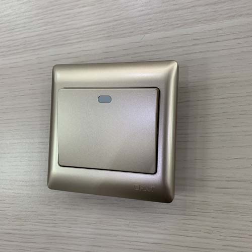 Bộ công tắc trung gian 10A màu vàng