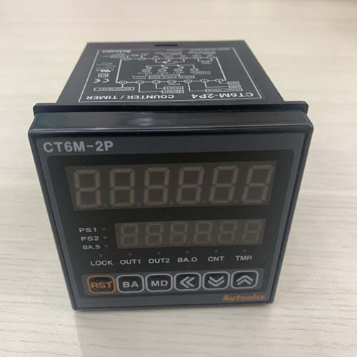 Bộ đếm bộ định thời loại hiển thị số có thể lập trình Autonics CT6M-2P4
