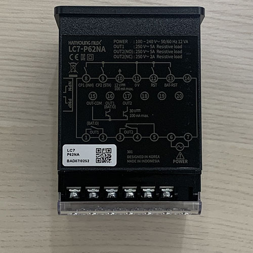 Bộ đếm bộ định thời Hanyoung LC7-P62NA