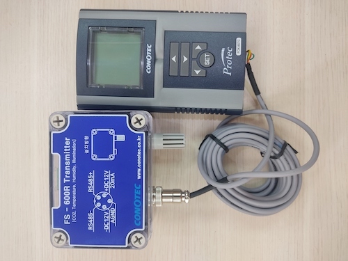 Bộ điều khiển nhiệt độ, độ ẩm, khí CO2 và ánh sáng Conotec FOX-8STC