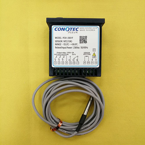 Bộ điều khiển nhiệt độ FOX-2001F Conotec dải đo -55 ~ 99.9°C