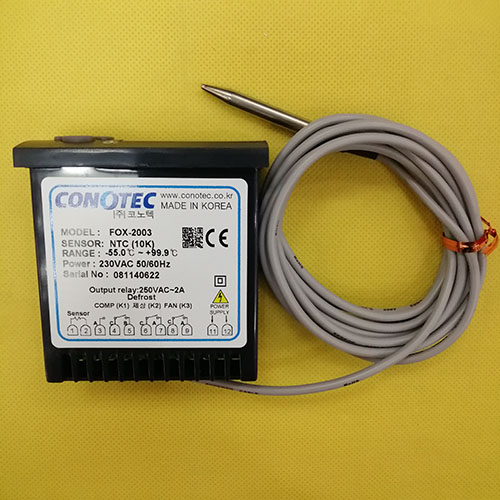 Bộ điều khiển nhiệt độ FOX-2003 Conotec dải đo -55~99.9℃
