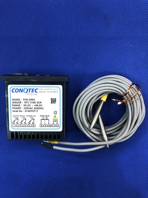 Bộ điều khiển nhiệt độ  FOX-2004 Conotec dải đo -55~99.9℃