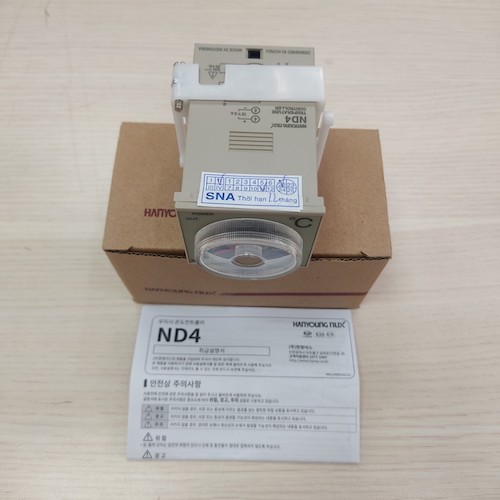 Bộ điều khiển nhiệt độ Hanyoung ND4-PPMNR-03