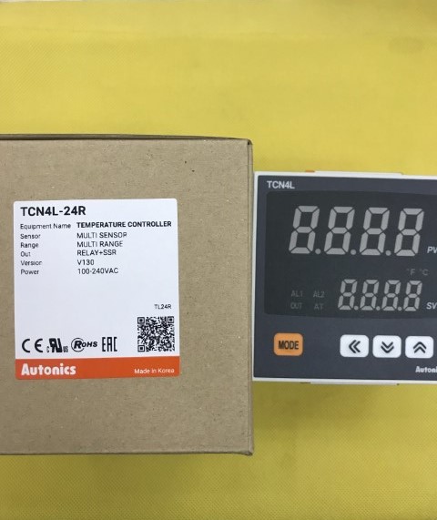 Bộ điều khiển nhiệt độ loại PID Autonics TCN4L-24R