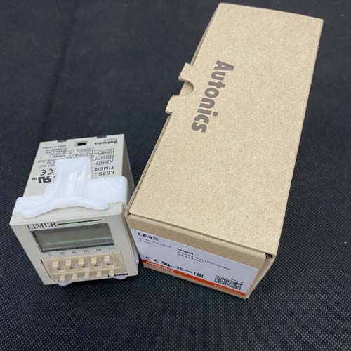 Bộ định thời màn hình LCD (ngừng lại) Autonics LE3S