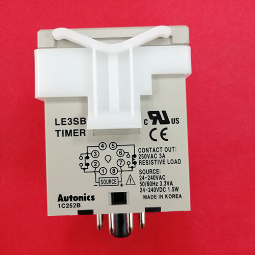 Bộ định thời màn hình LCD (ngừng lại) Autonics LE3SB