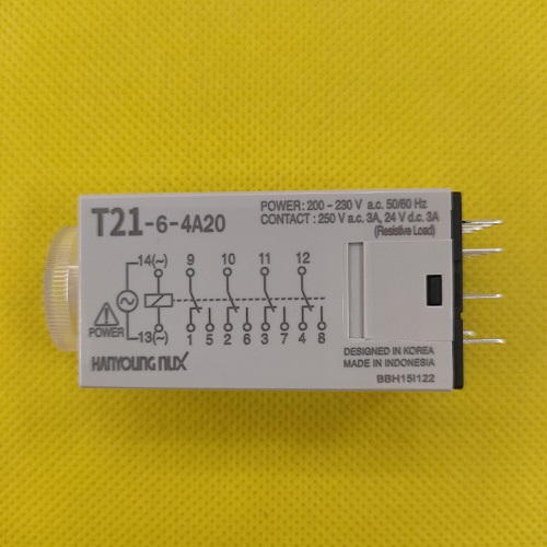 Bộ định thời Hanyoung T21-6-4A20