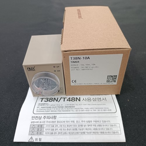 Bộ đếm giờ Hanyoung T38N-10-A