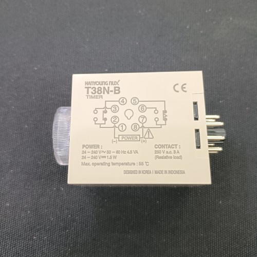 Bộ định thời Hanyoung T38N-10-B Bộ định thời Hanyoung T38N-10-B