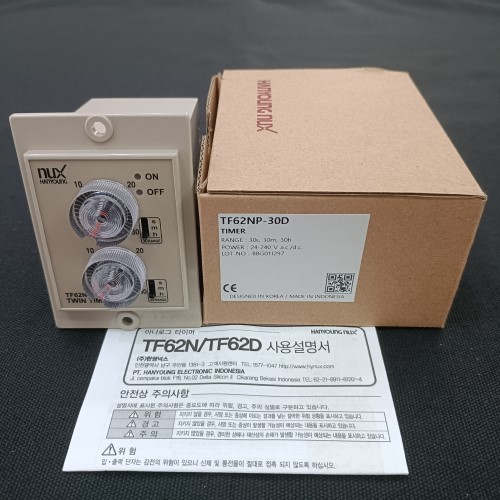 Bộ định thời Hanyoung TF62N-P-30-D