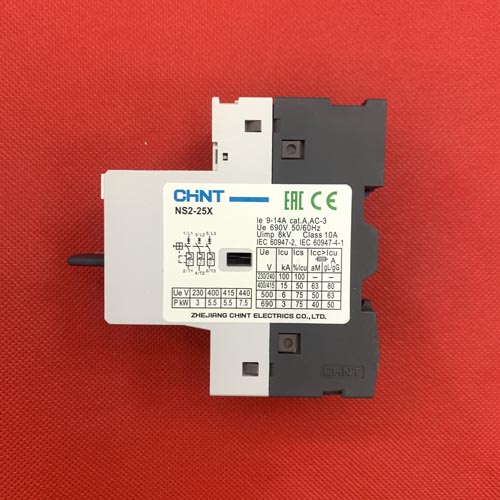 Bộ khởi động động cơ Chint NS2-25X 9-14A