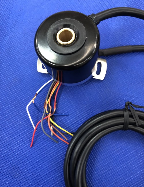 Bộ mã hóa vòng quay tương đối 40mm (Loại lỗ liền thân) Autonics E40HB10-5000-6-L-24