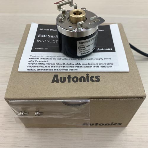 Bộ mã hóa vòng quay tương đối 40mm (Loại lỗ liền thân) Autonics E40HB10-60-6-L-24-C