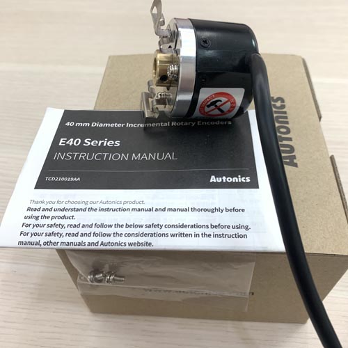 Bộ mã hóa vòng quay tương đối 40mm (Loại lỗ liền thân) Autonics E40HB10-75-3-T-24
