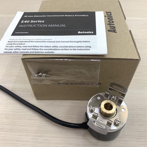 Bộ mã hóa vòng quay tương đối 40mm (Loại lỗ liền thân) Autonics E40HB12-100-3-T-5