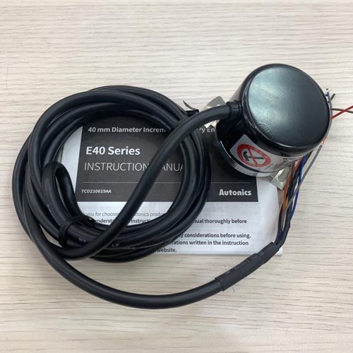 Bộ mã hóa vòng quay tương đối 40mm (Loại lỗ liền thân) Autonics E40HB12-100-6-L-5