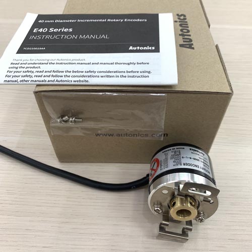 Bộ mã hóa vòng quay tương đối 40mm (Loại lỗ liền thân) Autonics E40HB12-1000-3-T-24